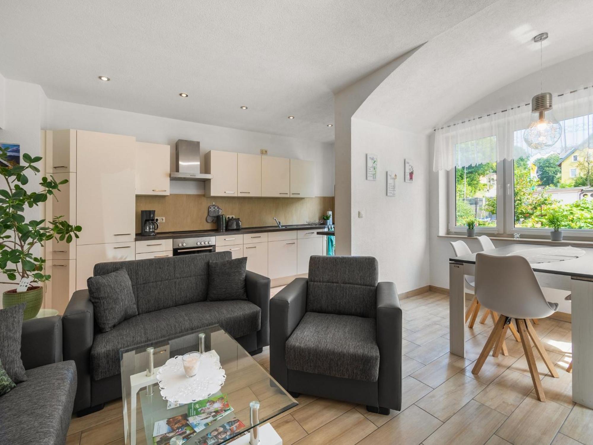 Modern Apartment In Sebnitz With A Terrace In Sebnitz Dış mekan fotoğraf