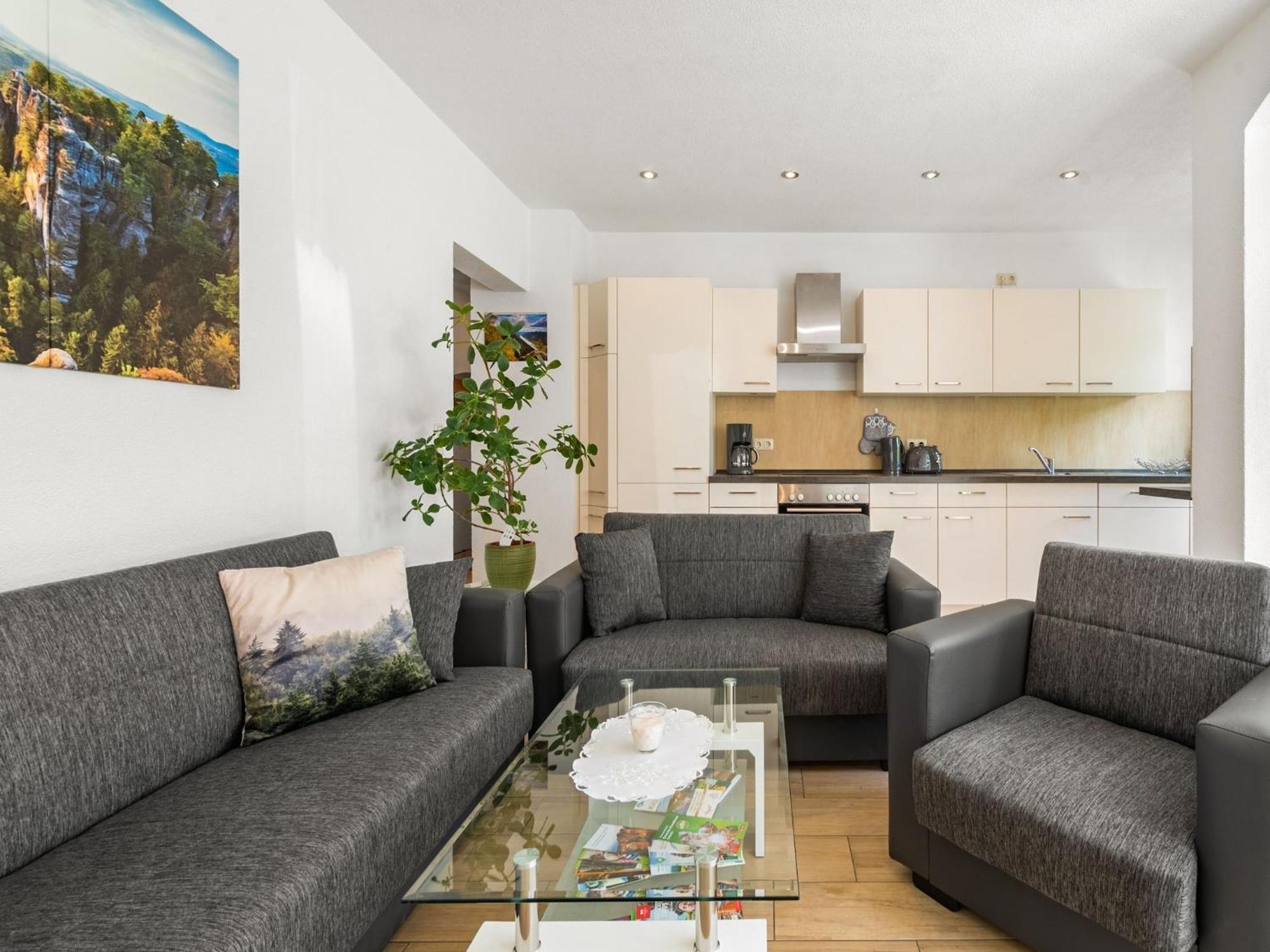 Modern Apartment In Sebnitz With A Terrace In Sebnitz Dış mekan fotoğraf